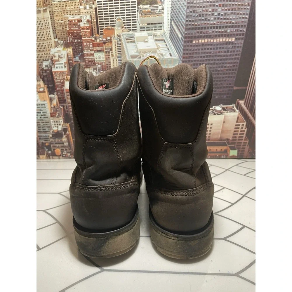 Red Wing 2442  Brown Steel Toe Work Boot Size US Size 11.5 E2 - Picture 7 of 14